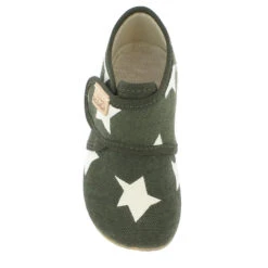 Living Kitzbühel Kid's Hook-and-Loop Slippers Star - Slippers -La Sporti Shoes Shop living kitzbuehel kids hook and loop slippers star slippers detail 4