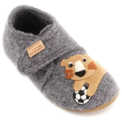 Living Kitzbühel Kid's Shoes Tiger & Football - Slippers -La Sporti Shoes Shop living kitzbuehel kids shoes tiger football slippers detail 7