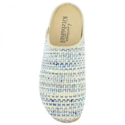 Living Kitzbühel Women's Slippers Textured Linen - Slippers -La Sporti Shoes Shop living kitzbuehel womens slippers textured linen slippers detail 4