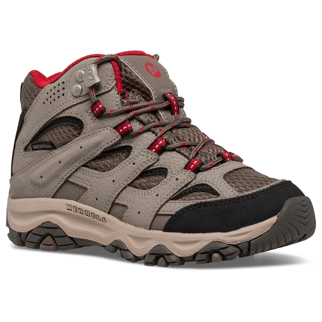 Merrell Kid's Moab 3 Mid Waterpoof - Walking Boots 1 Merrell Kid's Moab 3 Mid Waterpoof - Walking Boots