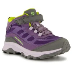 New Products -La Sporti Shoes Shop merrell kids moab speed mid a c waterproof walking boots detail 2