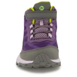 Merrell Kid's Moab Speed Mid A/C Waterproof - Walking Boots -La Sporti Shoes Shop merrell kids moab speed mid a c waterproof walking boots detail 3