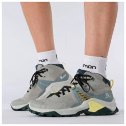 Salomon Women's X Raise 2 Mid GTX - Walking Boots -La Sporti Shoes Shop salomon womens x raise 2 mid gtx walking boots detail 7