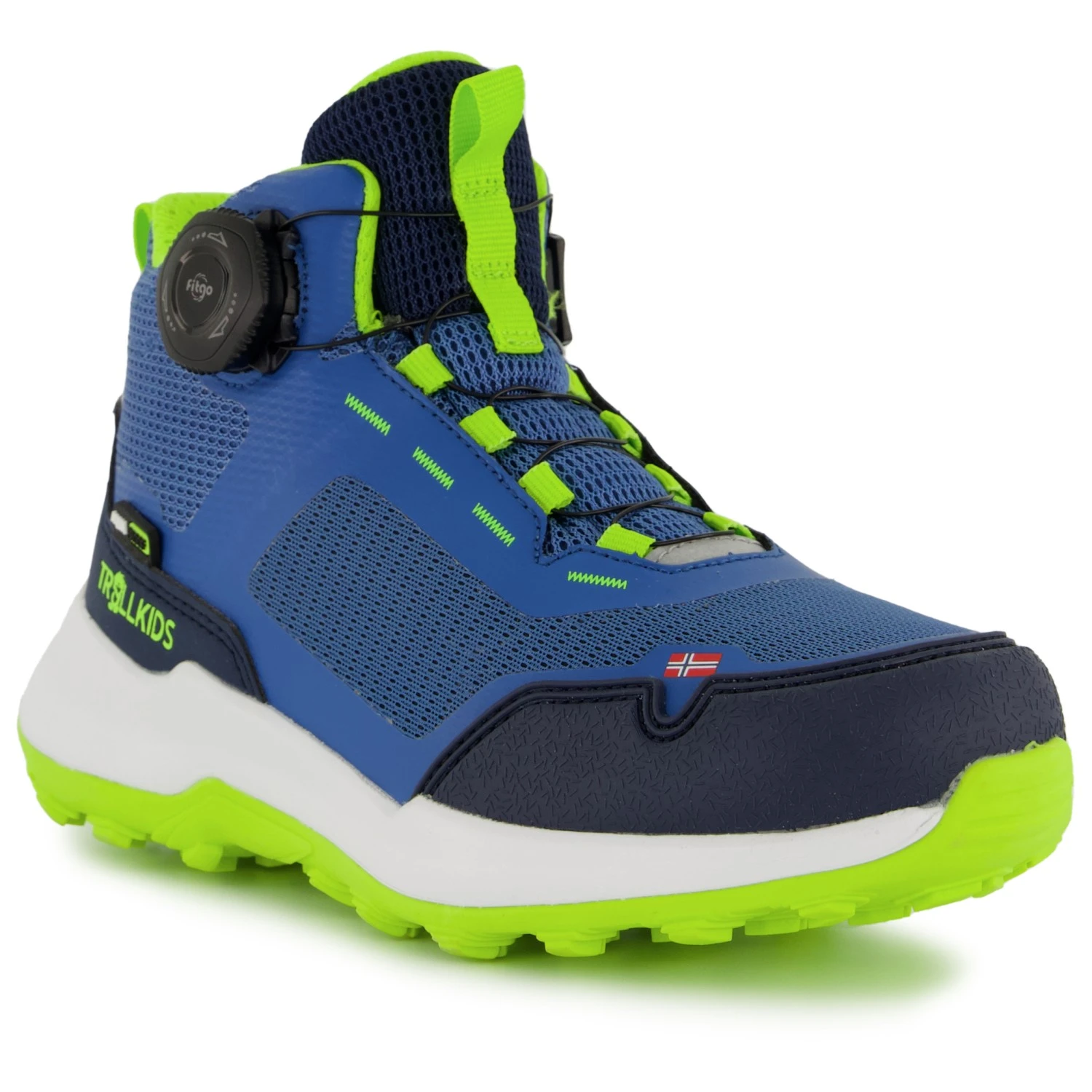 TROLLKIDS Kid's Trollfjord Hiker Mid - Walking Boots 2 TROLLKIDS Kid's Trollfjord Hiker Mid - Walking Boots - Image 2